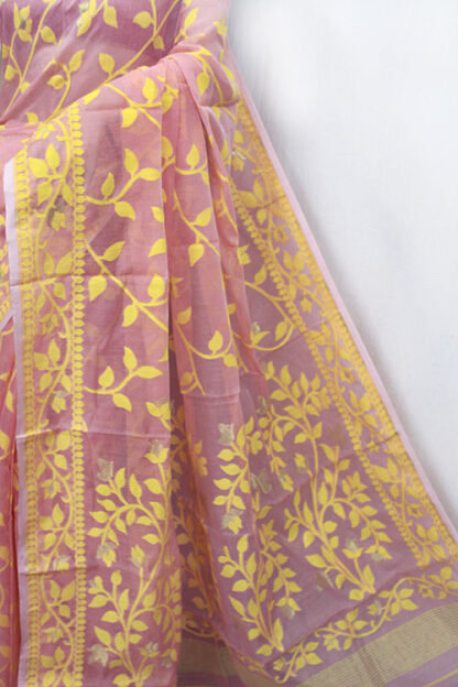 unique design jamdani saree